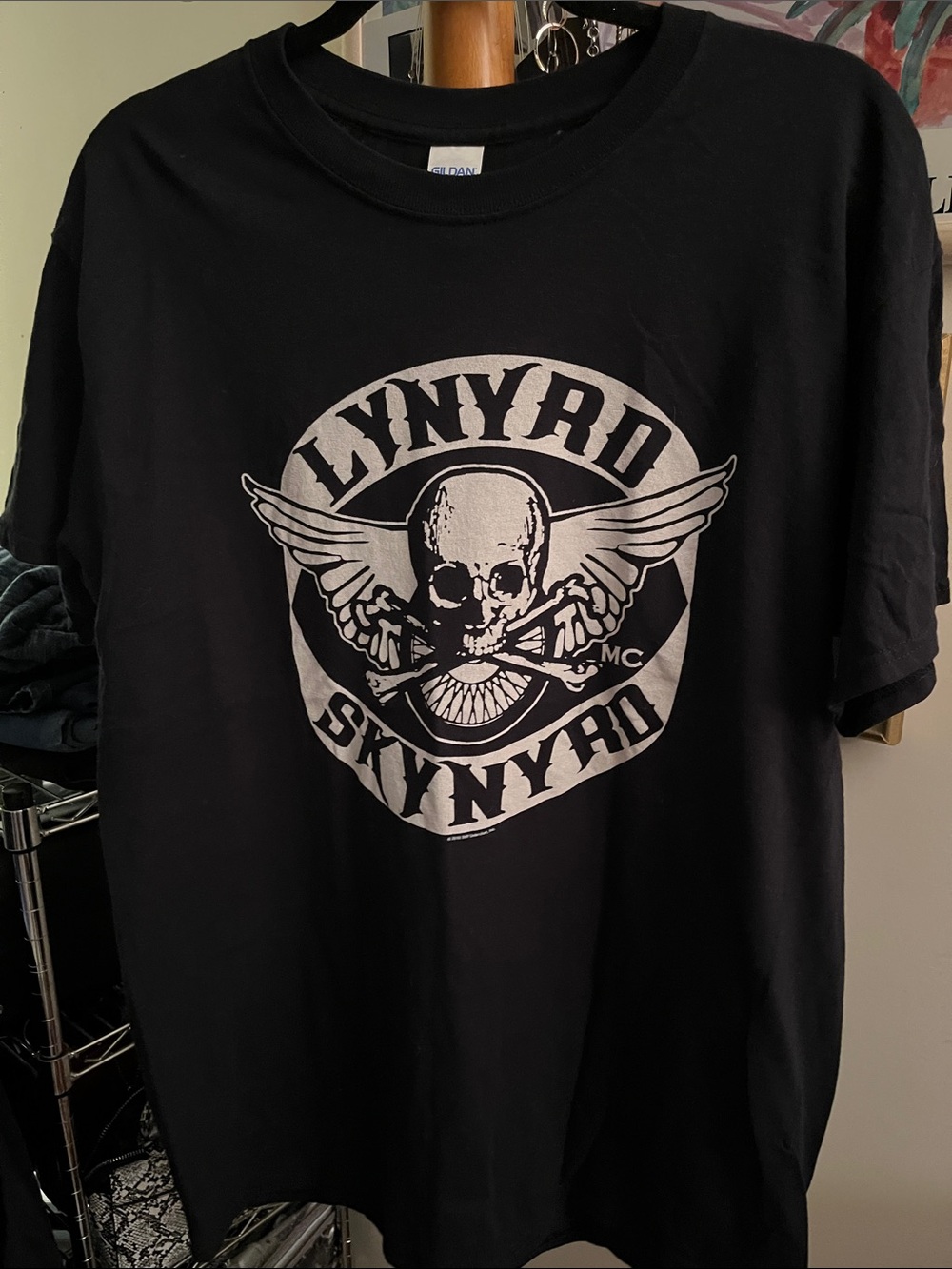 Lynyrd Skynyrd Black Graphic Band T-Shirt